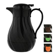 Olympia Insulated Swirl Jug Black - 2Ltr