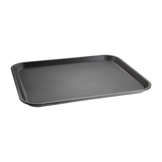 Olympia Kristallon Non-slip Tray Black - 405x305x20mm