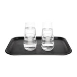 Olympia Kristallon Non-slip Tray Black - 405x305x20mm