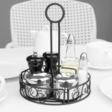 Olympia Black Wire Condiment Holder 195(dia)x235(h)mm