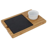 Olympia Wooden Tray for CK409 Slate Platter