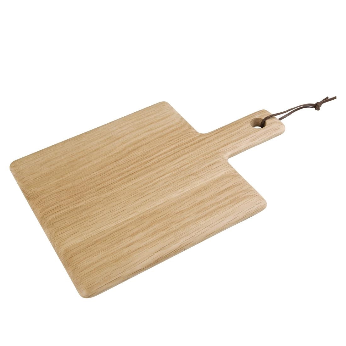 Olympia Oak Paddle Board Square Small 230x230x15mm - 100mm handle