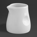 Olympia Whiteware Dimpled Milk Jug - 70ml 2.5oz (Box 6)