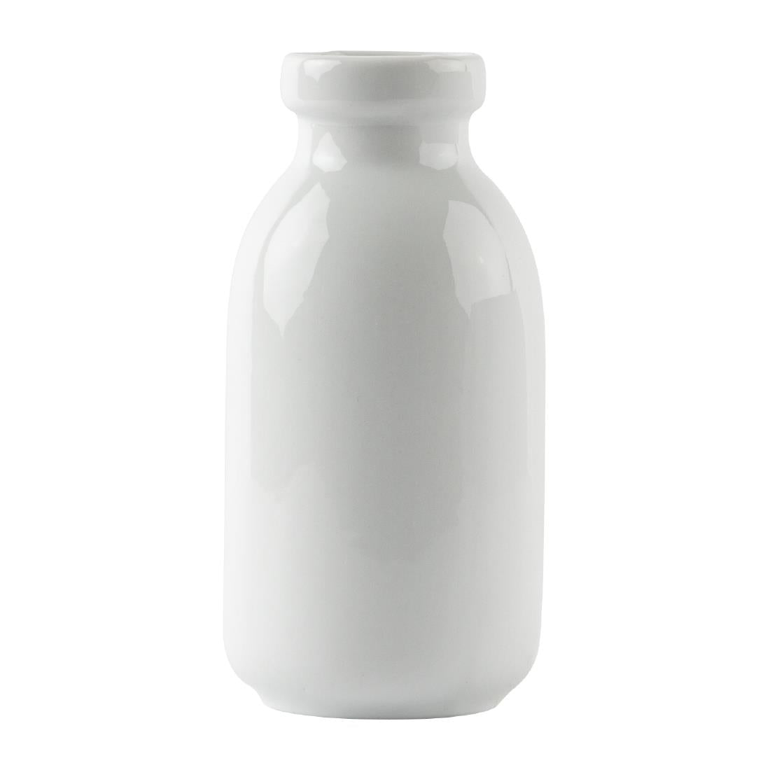 Olympia White Mini Milk Bottle - 145ml 5oz (Box 12)