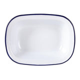 Olympia Enamel Rectangular Serving Dish - 280x195x55mm 11x7 1/2x2 1/4" (Box 6)