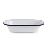 Olympia Enamel Pie Dish Rectangular - 180x50x135mm (Box 6)