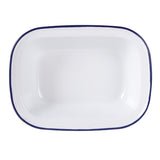 Olympia Enamel Pie Dish Rectangular - 180x50x135mm (Box 6)