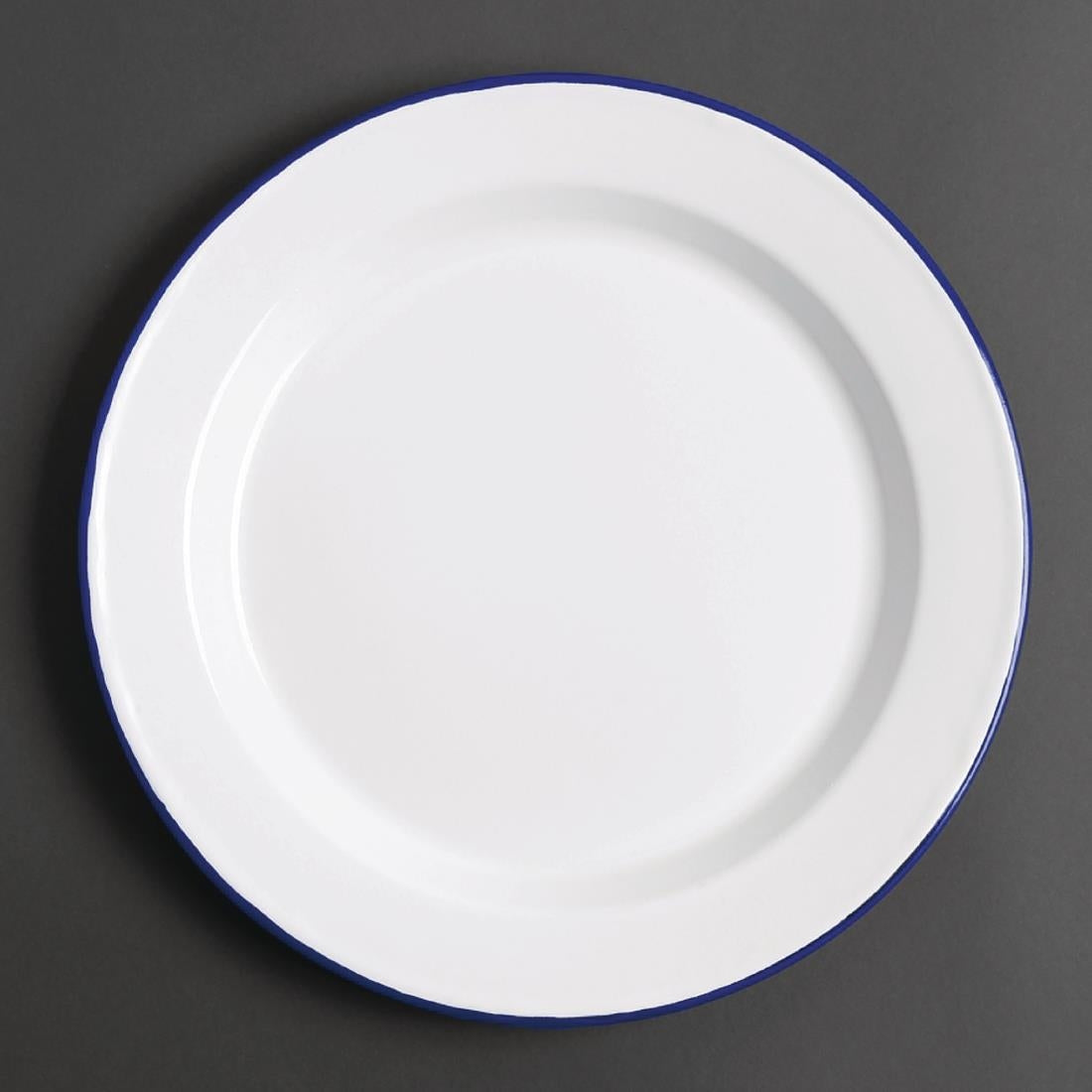 Individual Plates Olympia Enamel Dinner Plate - 9 1/2