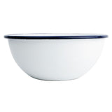 Olympia Enamel Pudding Bowl White - 5 1/2" (Box 6)