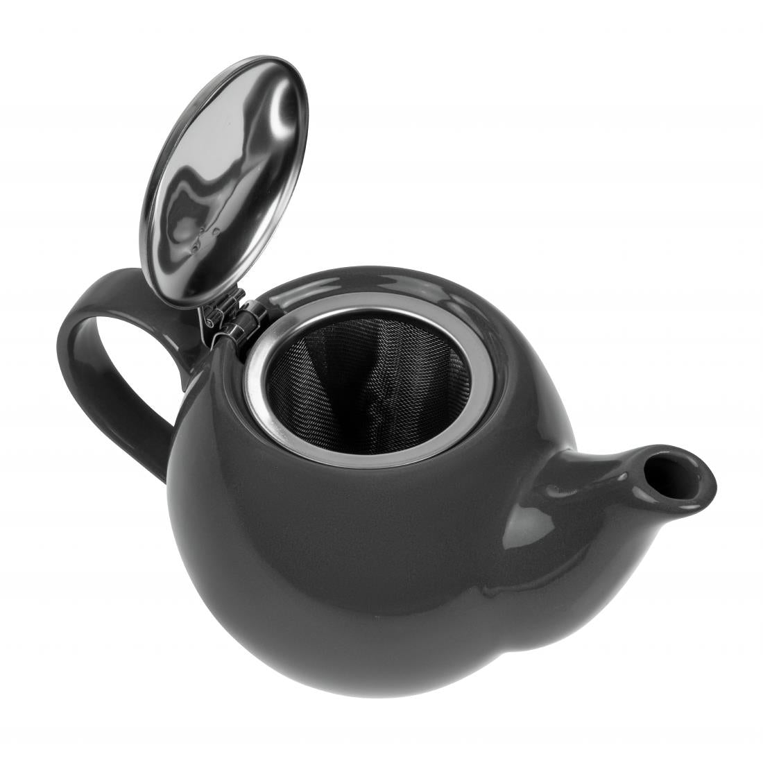 Olympia Cafe Teapot Charcoal - 510ml 18oz (Box 1)