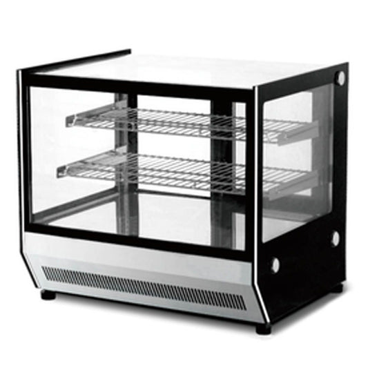 Ex-Showroom: Bonvue Counter Top Square Glass Hot Food Display - GN-900HRT-VIC2029