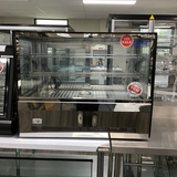 Ex-Showroom: Bonvue Counter Top Square Glass Hot Food Display - GN-900HRT-VIC2029
