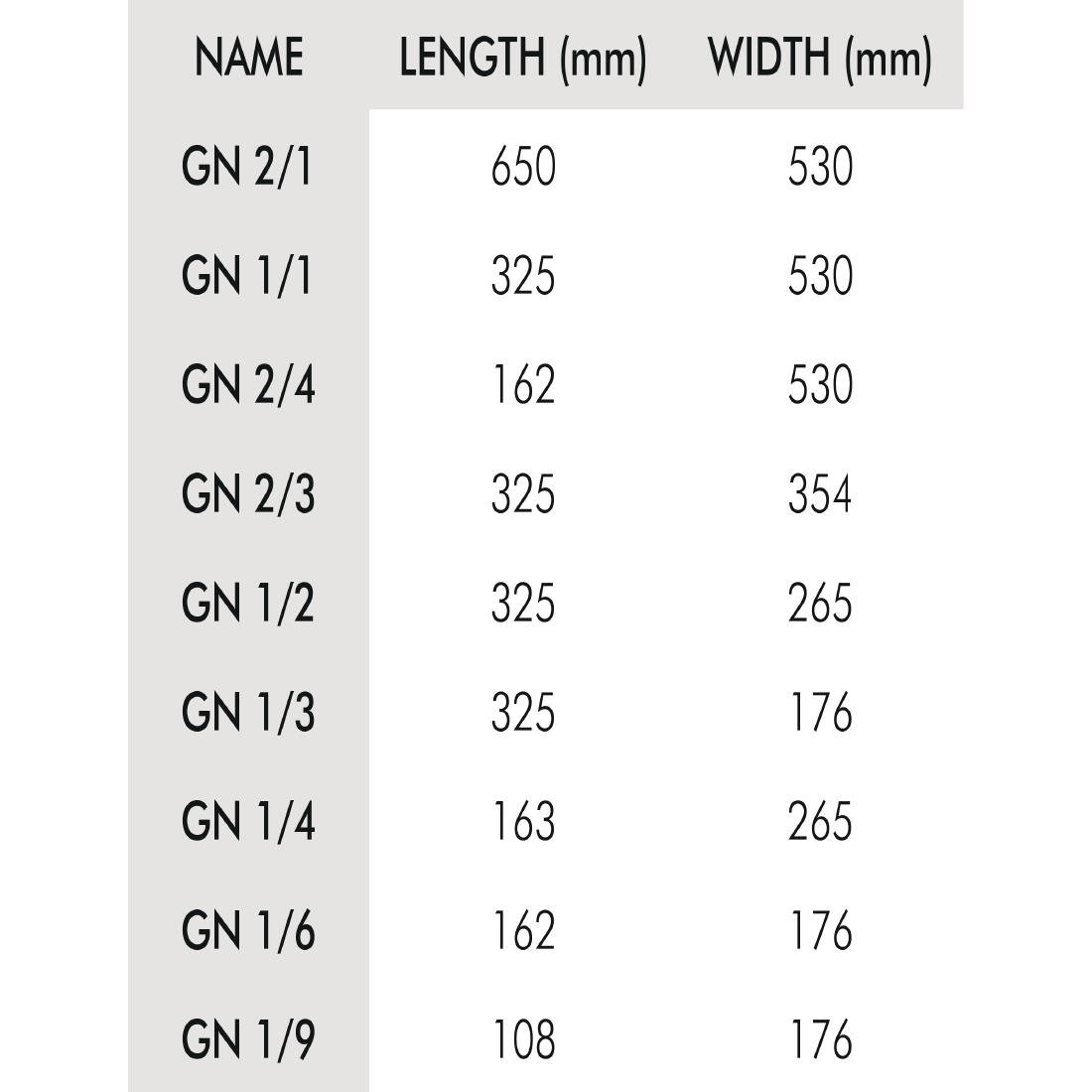 EDLP - Vogue Perforated St/St Gastro 1/2 - 65mm deep