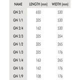 EDLP - Vogue St/St Gastro 1/1 - 40mm deep