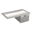Thermaster 3×GN 1/1 Capacity Static Cold Bain Marie Trays - GN3-FA