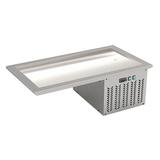 Thermaster 3×GN 1/1 Capacity Static Cold Bain Marie Trays - GN3-FA