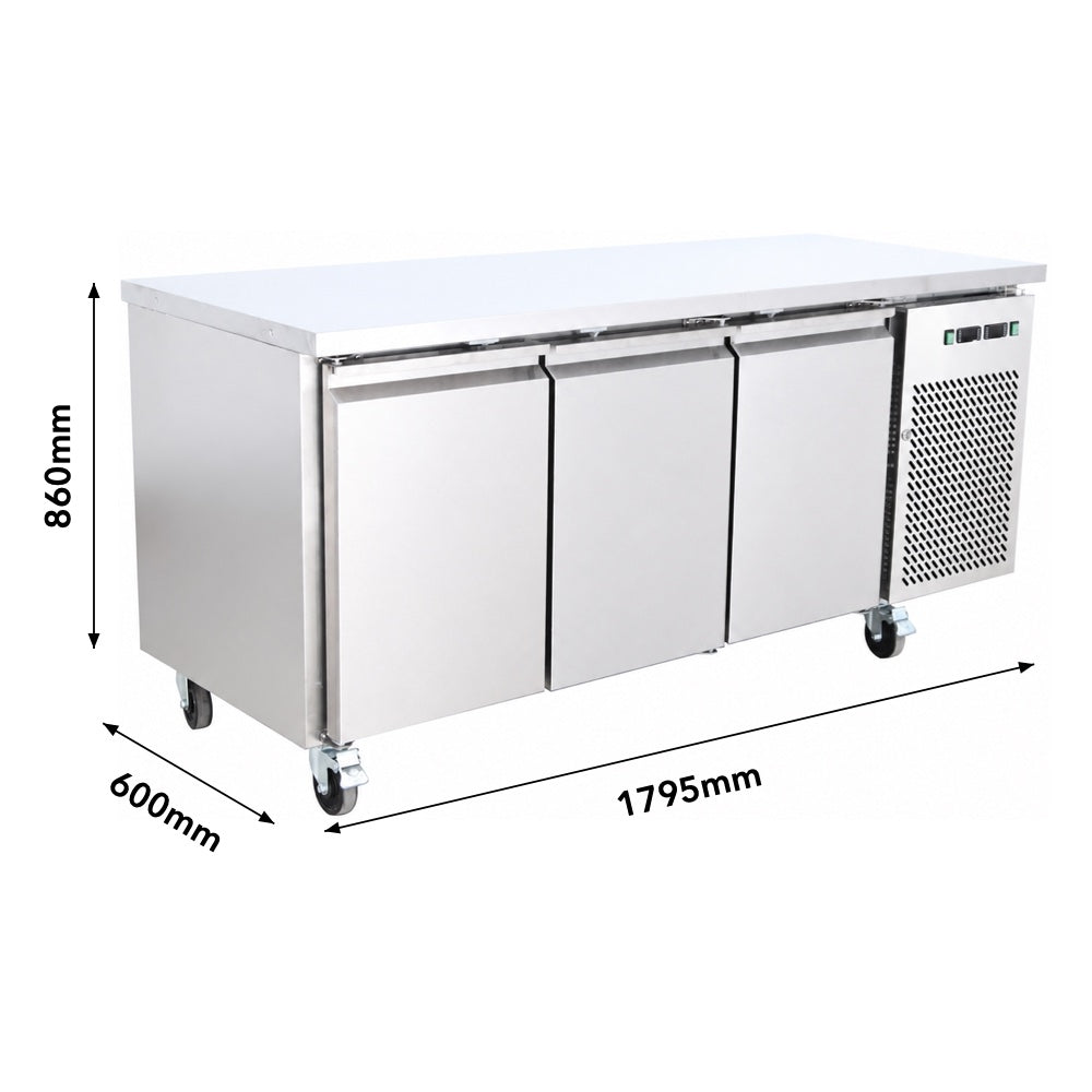 Thermaster Dual-Temperature GN Counter Refrigerator – GN3100DT