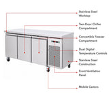 Thermaster Dual-Temperature GN Counter Refrigerator – GN3100DT