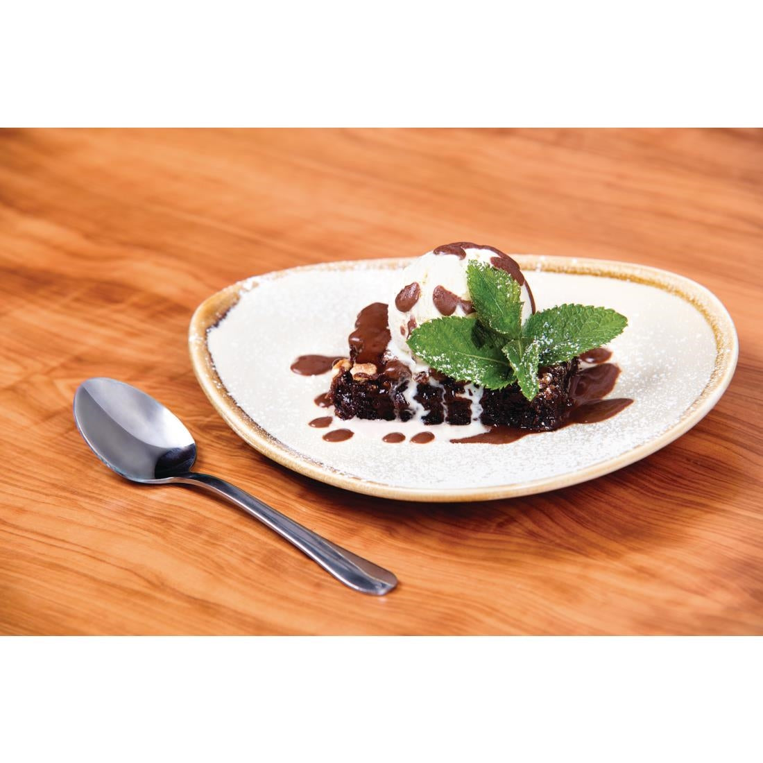 Olympia Kiln Sandstone Tri Plate - 165mm 6.5" (Box 6)