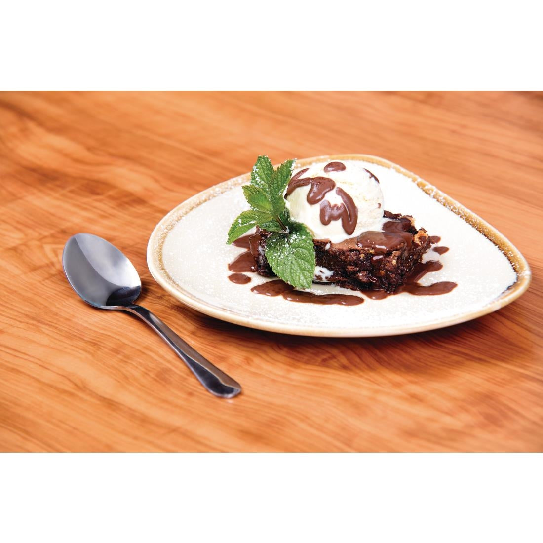 Olympia Kiln Sandstone Tri Plate - 165mm 6.5" (Box 6)