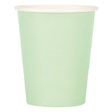 Fiesta Recyclable Hot Cups Single Wall Aqua - 228ml (8oz) (Sleeve 50)