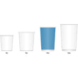 Fiesta Recyclable Hot Cups Single Wall Aqua - 340ml (12oz) (Box 1000)