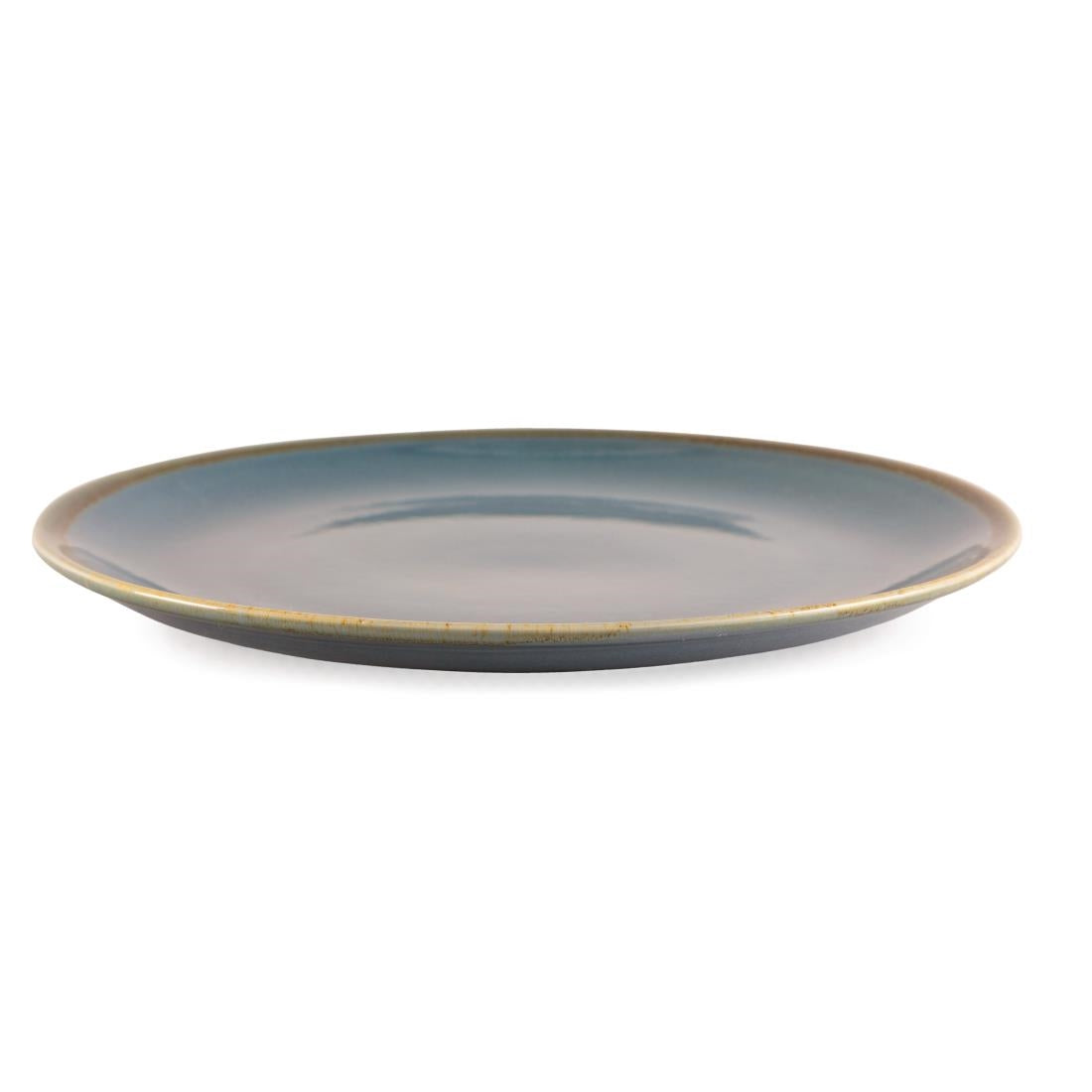 Olympia Kiln Ocean Round Coupe Plate - 280mm 11" (Box 4)