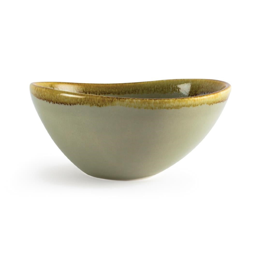 Olympia Kiln Moss Bowl - 165mm 6.5" (Box 6)