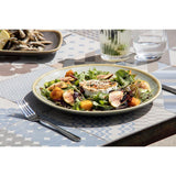 Olympia Kiln Moss Round Coupe Plate - 280mm 11" (Box 4)