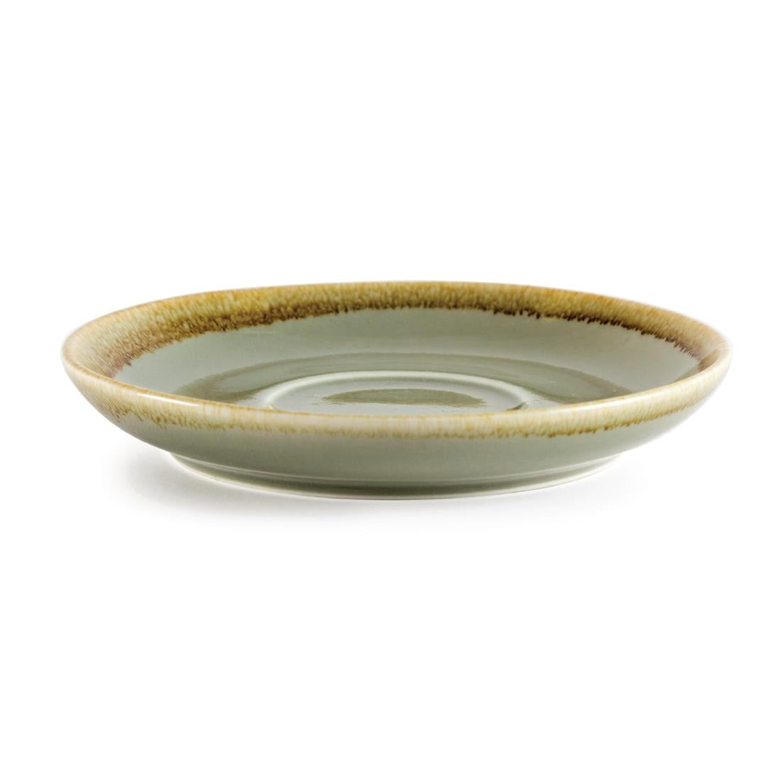 Olympia Kiln Moss Saucer (For GP480) - 160mm (Box 6)