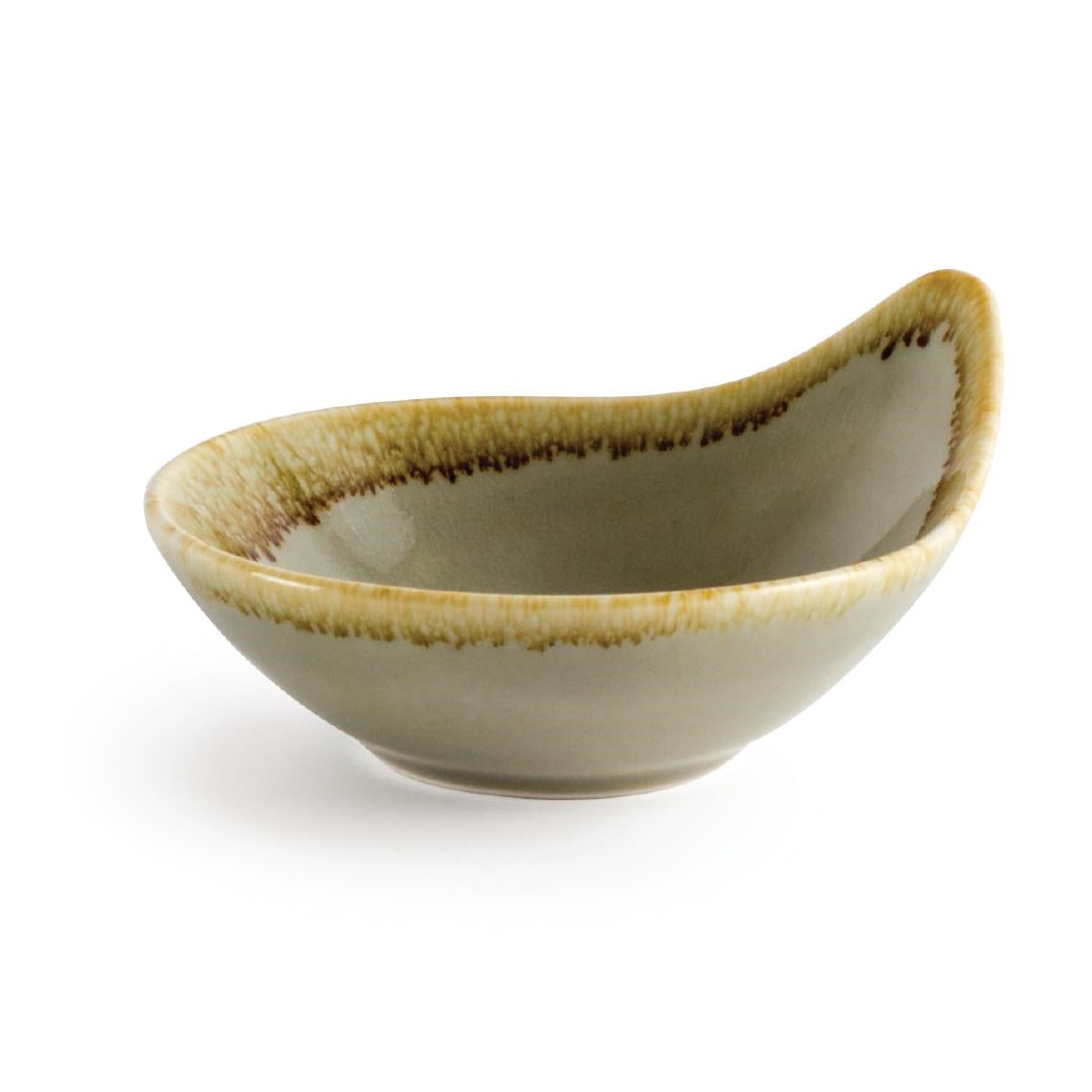 Olympia Kiln Moss Dipper Bowl - 100mm 70ml (Box 12)