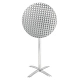 Bolero Flip Top Poseur Table St/St - 600mm dia