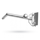 BRENNER 6-inch Heavy Duty Aluminium Grill Scraper with 16-inch Handle - GS-16AL