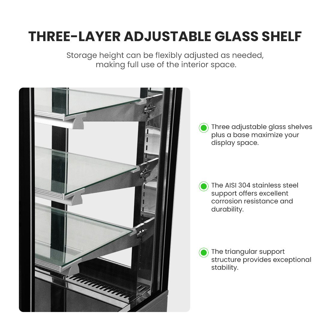 Bonvue Heated Display Cabinet - H-SF830V