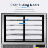 Bonvue Deluxe Chilled Display Cabinet - SLP860C