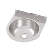 Round Stainless Steel Hand Basin HBR