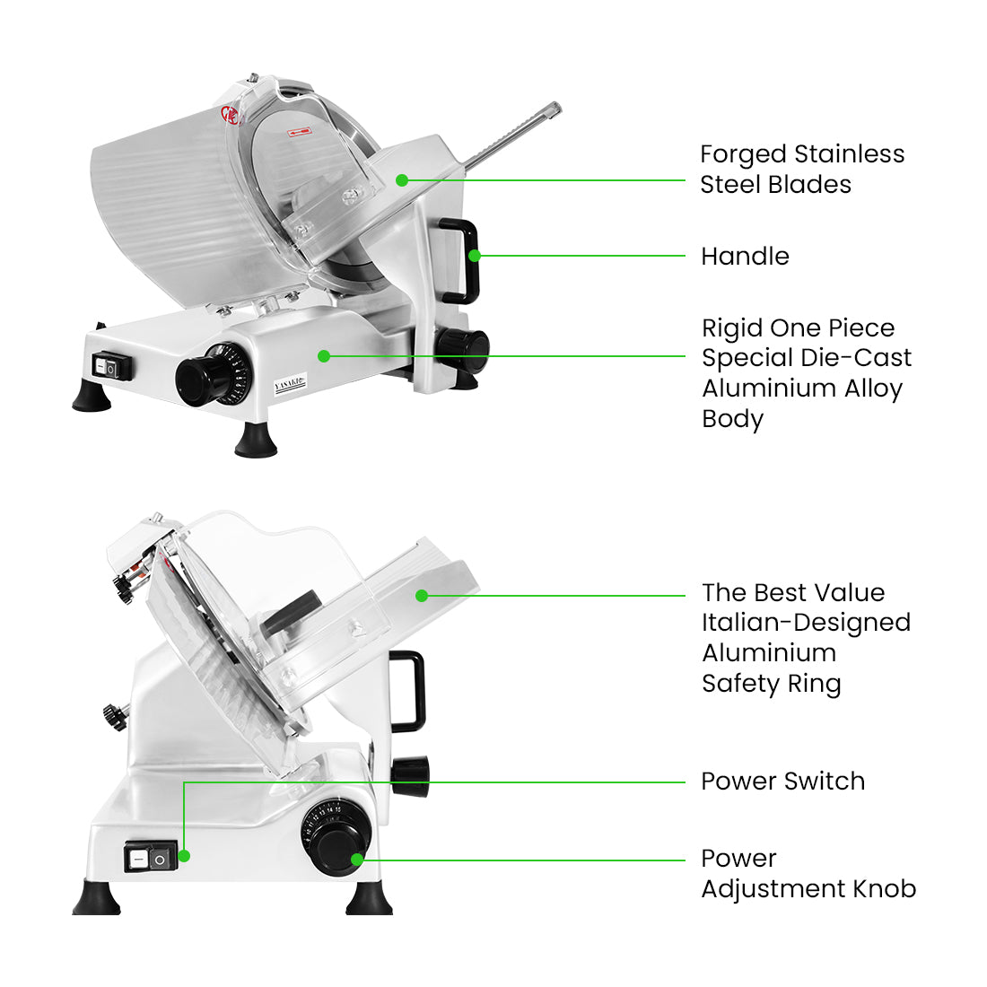Yasaki JACKS Professional Deli Slicer - HBS-300