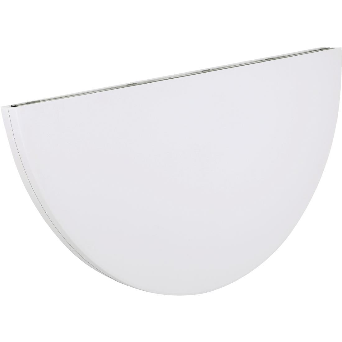 EDLP - Bolero Centre Folding Table Round White Top ? 180cm