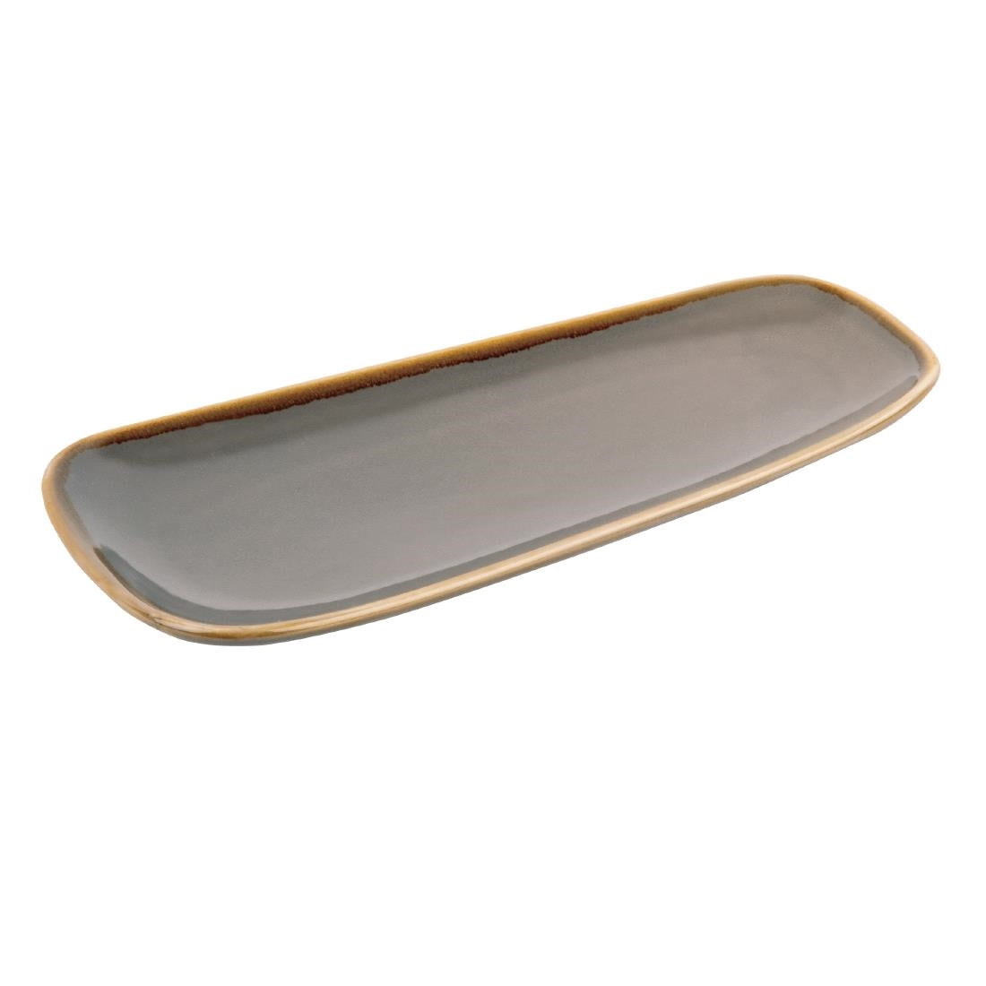 Olympia Kiln Smoke Platter Small 260x115x21(H)mm 10.25x4.5" (Box 6)