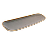 Olympia Kiln Smoke Platter Medium 298x140x25(H)mm 11.75x5.5" (Box 4)