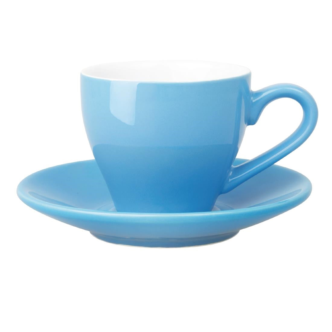 Olympia Cafe Espresso Cup Blue - 100ml 3.5oz (Box 12)