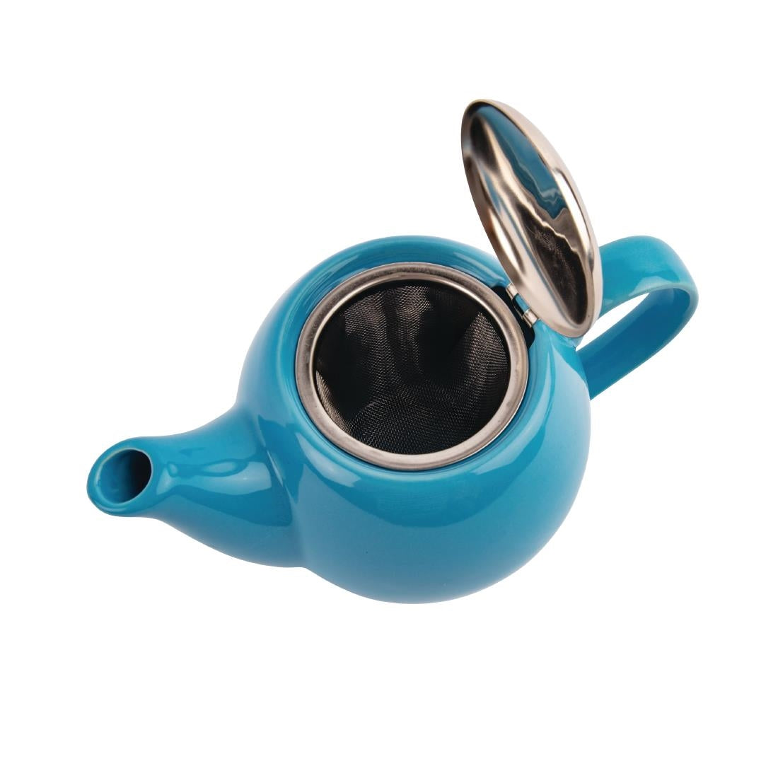 Olympia Cafe Teapot Blue - 510ml 18oz (Box 1)