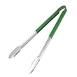 Hygiplas Colour Coded Serving Tong Green - 405mm