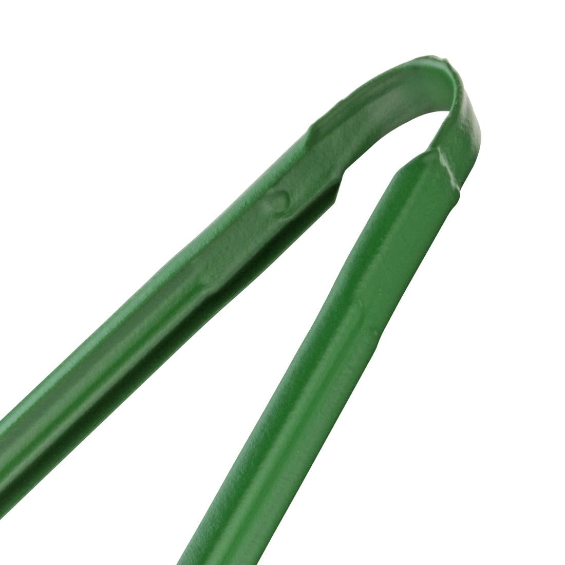 Hygiplas Colour Coded Serving Tong Green - 405mm