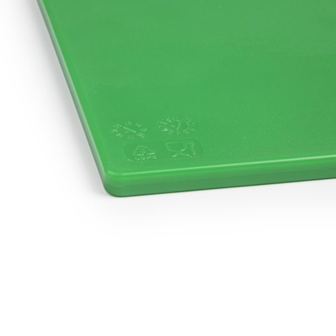 EDLP - Hygiplas Anti-bacterial Low Density Chopping Board Green - 450x300x10mm