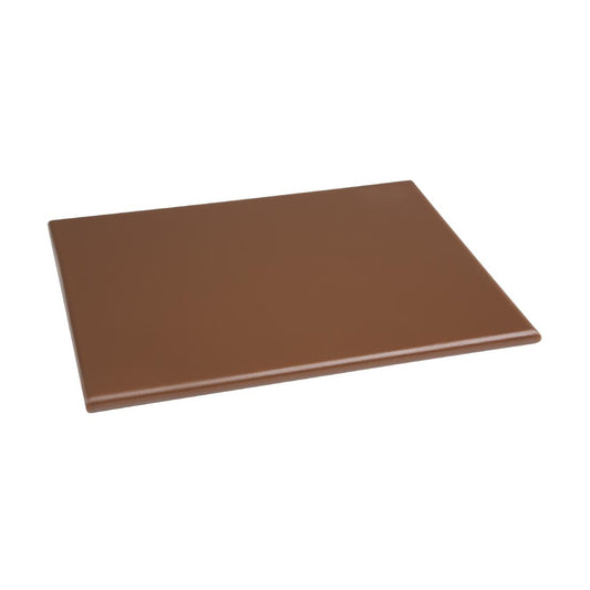EDLP - Hygiplas High Density Chopping Board Small Brown - 229x305x12mm