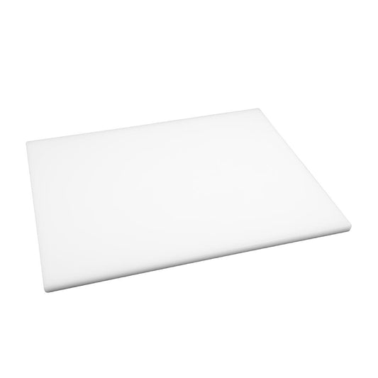 EDLP - Hygiplas Low Density Chopping Board White - 600x450x20mm