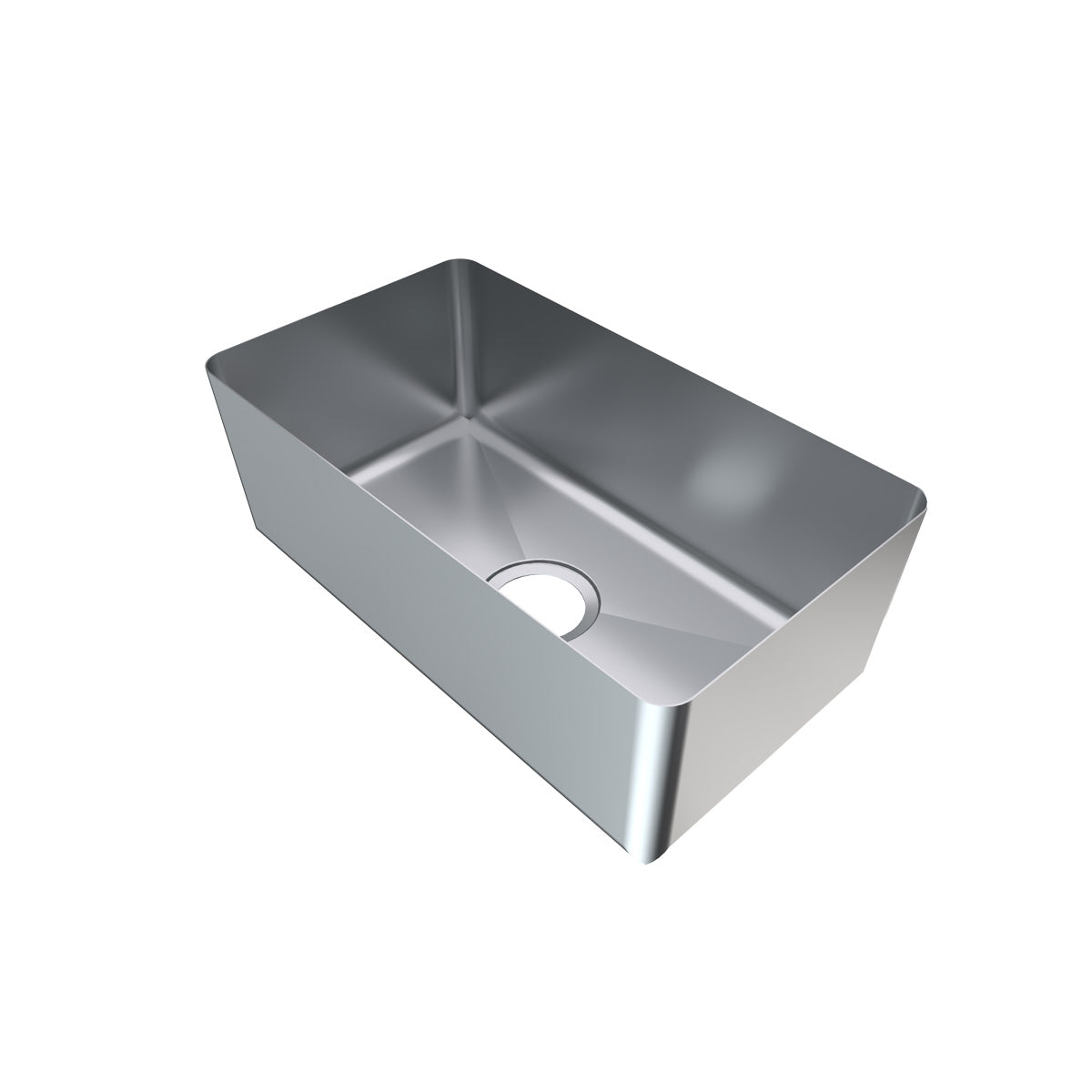 1.5mm Hand Fabricated Bowl - 310x560x200 - Gastronorm Range HFG06