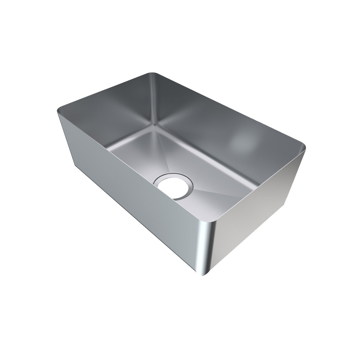 1.5mm Hand Fabricated Bowl- 350x560x200 - Gastronorm Range HFG08