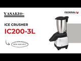 Yasaki Ice Crusher - IC200-3L